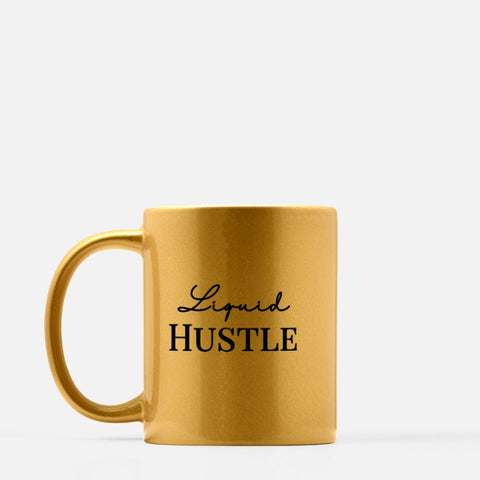 Gold Shimmer Liquid Hustle Mug