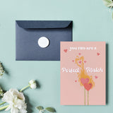 Perfect Match Engagement Greeting Card