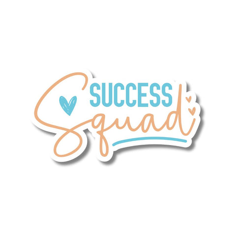 Success Squad Motivational Sticker