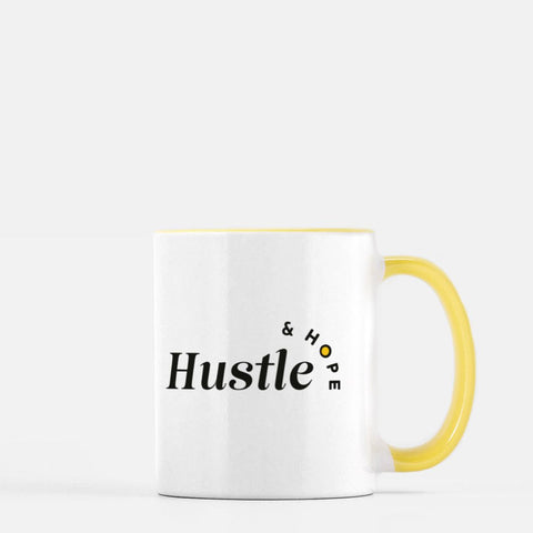 Hustle Sunshine Yellow Coffee Mug