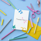 Thank You Greeting Card doo-dads