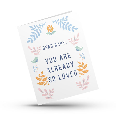 Baby, You are Loved Greeting Card