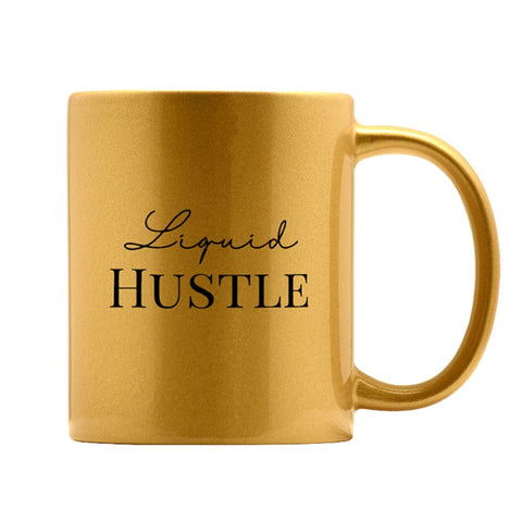 Gold Liquid Hustle Mug