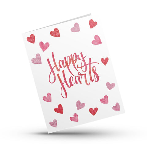 Happy Hearts Valentine's Day Card
