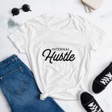 Internal Hustle White T-Shirt (Women's)