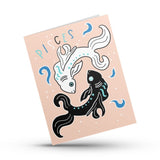 Pisces Zodiac Greeting Card